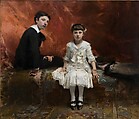 Edouard and Marie-Louise Pailleron (Portraits de M. E. P. . . . et de Mlle L. P.), John Singer Sargent (American, Florence 1856–1925 London), Oil on canvas, American